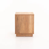 CENTO 1 DRAWER PEDESTAL - WILD OAK/WHITE