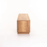 CENTO 180cm 2 DRAWER TV/PLASMA UNIT-WILD OAK/WHITE