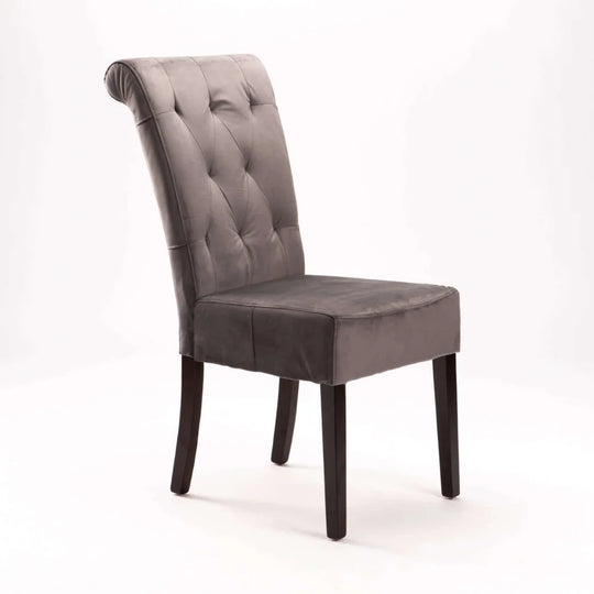 CHESTERFIELD VELVET DINING CHAIR