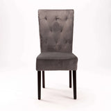 CHESTERFIELD VELVET DINING CHAIR