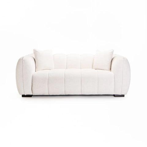 CHLOE FABRIC 2 SEATER - OATMEAL