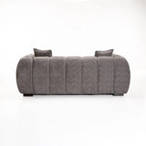 CHLOE FABRIC 2 SEATER - GREY