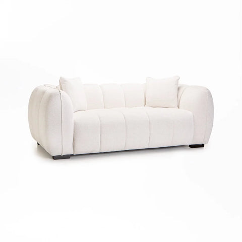 CHLOE FABRIC 2 SEATER - OATMEAL