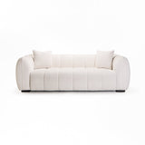 CHLOE FABRIC 3 SEATER - OATMEAL