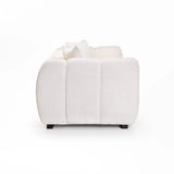 CHLOE FABRIC 3 SEATER - OATMEAL