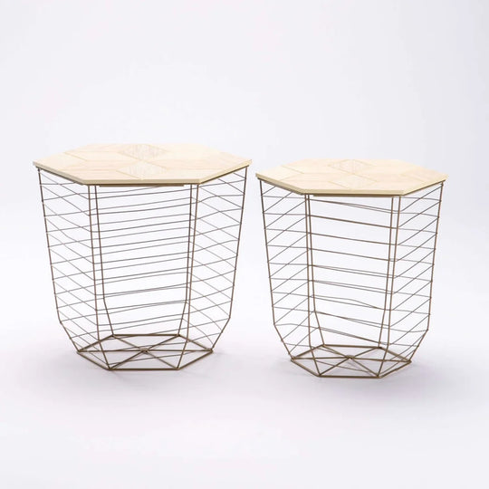 CLEO SET OF 2 TABLES