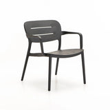 CORFU ARMCHAIR - DARK GREY