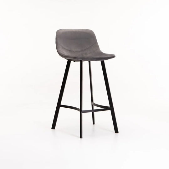 CREW VELVET KITCHEN STOOL
