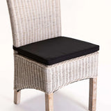 CUSHION FOR DINING CHAIRS BLACK
