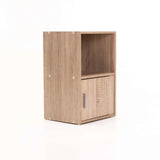 CYRUS 1 DOOR PEDESTAL - OAK