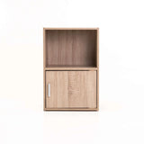 CYRUS 1 DOOR PEDESTAL - OAK