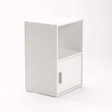 CYRUS 1 DOOR PEDESTAL - WHITE