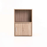CYRUS 1 DOOR PEDESTAL - OAK
