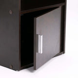 CYRUS 1 DOOR PEDESTAL - WENGE