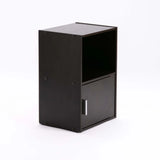 CYRUS 1 DOOR PEDESTAL - WENGE