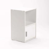 CYRUS 1 DOOR PEDESTAL - WHITE