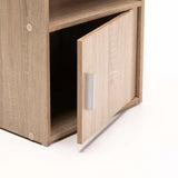 CYRUS 1 DOOR PEDESTAL - OAK