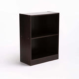 CYRUS 2 SHELF BOOKCASE - WENGE