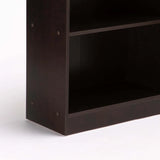 CYRUS 2 SHELF BOOKCASE - WENGE