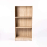 CYRUS 3 SHELF BOOKCASE - OAK