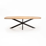 DAL 240x100cm DANISH OVAL SOLID WOOD DT-MANGOLIA