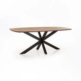 DAL DANISH OVAL SOLID WOOD DINING TABLE
