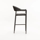 DELOS OUTDOOR BARSTOOL - DARK GREY