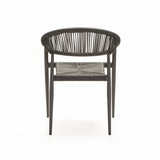 DELOS OUTDOOR CHAIR - DARK GREY