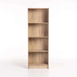 DELTA BOOKCASE BC04 - LIGHT OAK (168cm H)