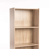 DELTA BOOKCASE BC04 - LIGHT OAK (168cm H)