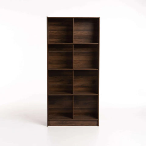 DELTA BOOKCASE BC08 - WALNUT (168cm H)