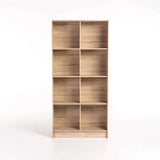 DELTA BOOKCASE BC08 - LIGHT OAK (168cm H)