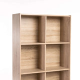 DELTA BOOKCASE BC08 - LIGHT OAK (168cm H)