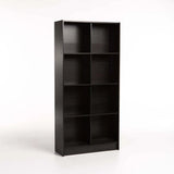 DELTA BOOKCASE BC08 - WENGE (168cm H)