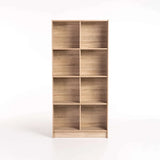 DELTA BOOKCASE BC08 - LIGHT OAK (168cm H)