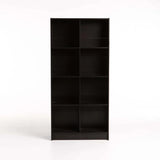 DELTA BOOKCASE BC08 - WENGE (168cm H)