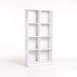 DELTA BOOKCASE BC08 - WHITE (168cm H)
