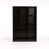 DELTA BOOKCASE BC12 - WENGE (168cm H)