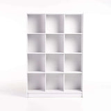 DELTA BOOKCASE BC12 - WHITE (168cm H)