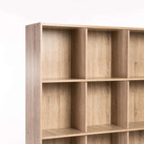 DELTA BOOKCASE BC12 - LIGHT OAK (168cm H)