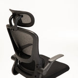 DELUXE HIBACK OFFICE CHAIR OF580 - BLACK