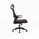 DELUXE HIBACK OFFICE CHAIR OF580 - BLACK