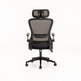 DELUXE HIBACK OFFICE CHAIR OF580 - BLACK