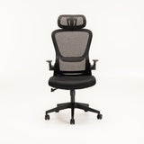 DELUXE HIBACK OFFICE CHAIR OF580 - BLACK