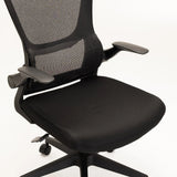 DELUXE HIBACK OFFICE CHAIR OF580 - BLACK