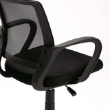 DELUXE OFFICE CHAIR OF528 - BLACK