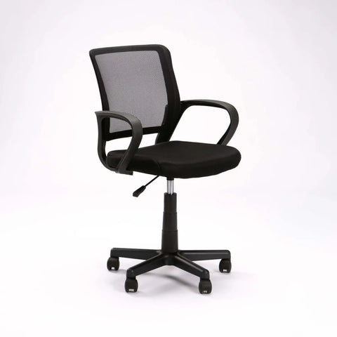 DELUXE OFFICE CHAIR OF528 - BLACK