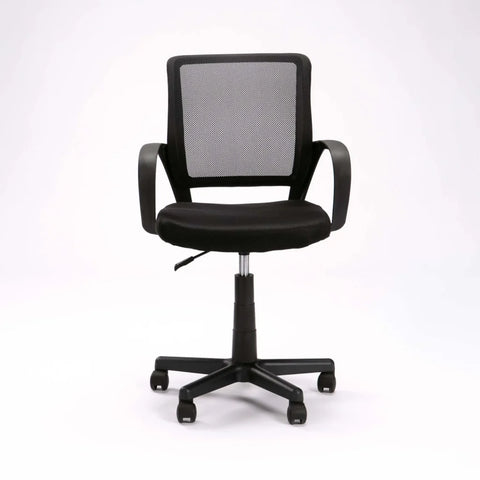 DELUXE OFFICE CHAIR OF528 - BLACK