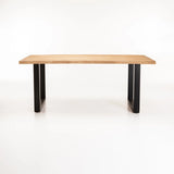 DIYA 180x90cm SOLID WOOD DT - LIGHT OAK