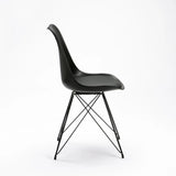 ELIA BLACK LEG DINING CHAIR